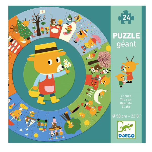 Puzzle Gigante della Giungla (36 pz) - Moulin Roty (4-6 anni) – cgEdù -  Centro Gioco Educativo