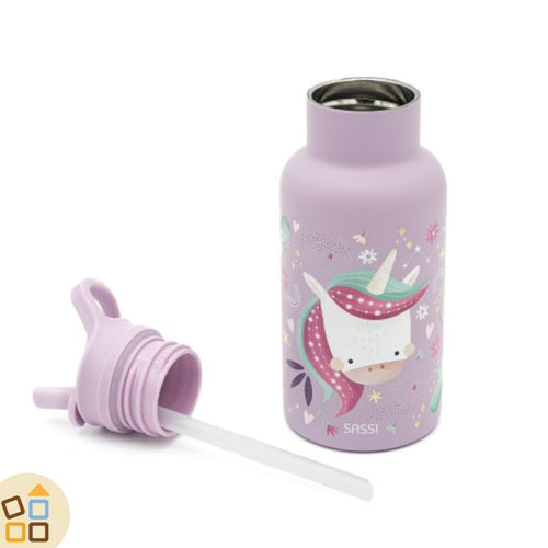 Borraccia Termica in Acciaio Inox (350 ml), Unicorno Sparkly