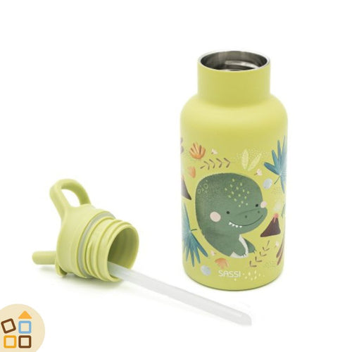 Borraccia Termica in Acciaio Inox (350 ml), Dinosauro Cracky