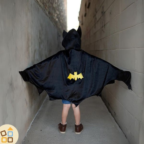Costume da Supereroe - Uomo Pipistrello (tipo Batman) 1-6 anni – cgEdù -  Centro Gioco Educativo