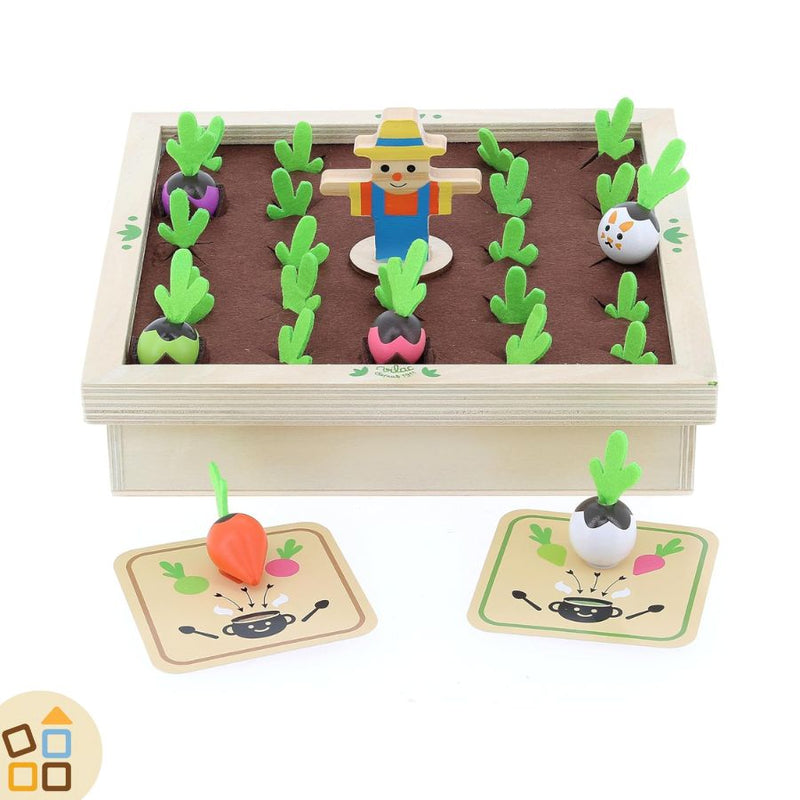 Gioco di Memoria delle Verdure, 2 in 1