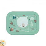 Porta merenda in silicone, Orso Munchy