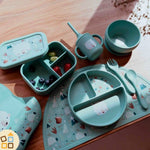 Porta merenda in silicone, Orso Munchy