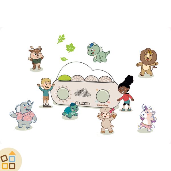 CloudBox™  Raccontastorie per Bambini e Luce da Notte (0-8 anni) – cgEdù -  Centro Gioco Educativo