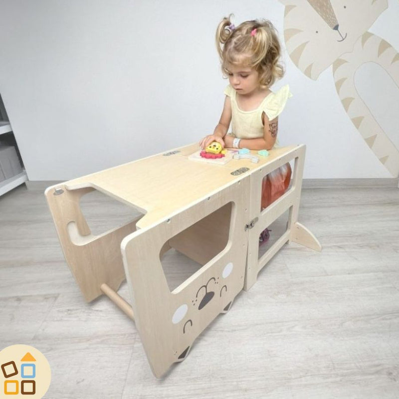 Torre Montessori Convertibile, 3 in 1