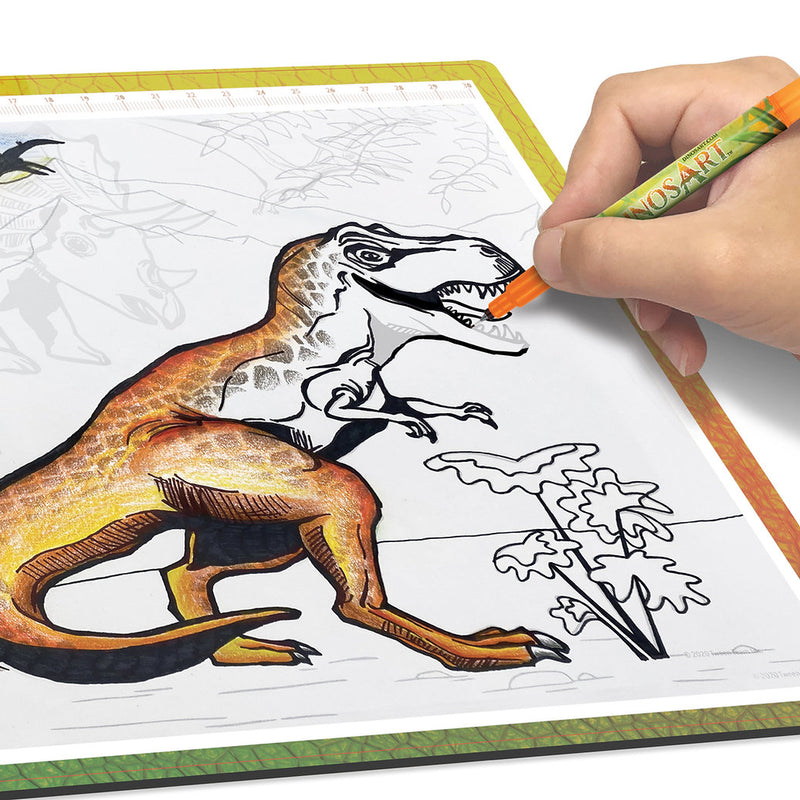 DinosArt - Tavoletta Luminosa da Ricalco - Dinosauri (+7 anni) – cgEdù -  Centro Gioco Educativo