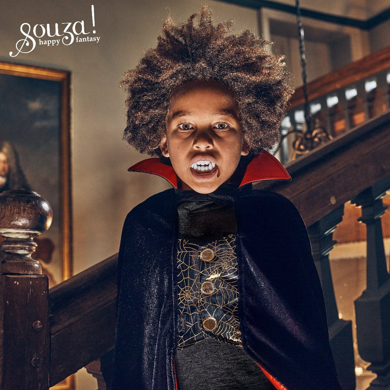 Costume Dracula Vampiro per Bambini - Halloween e Carnevale