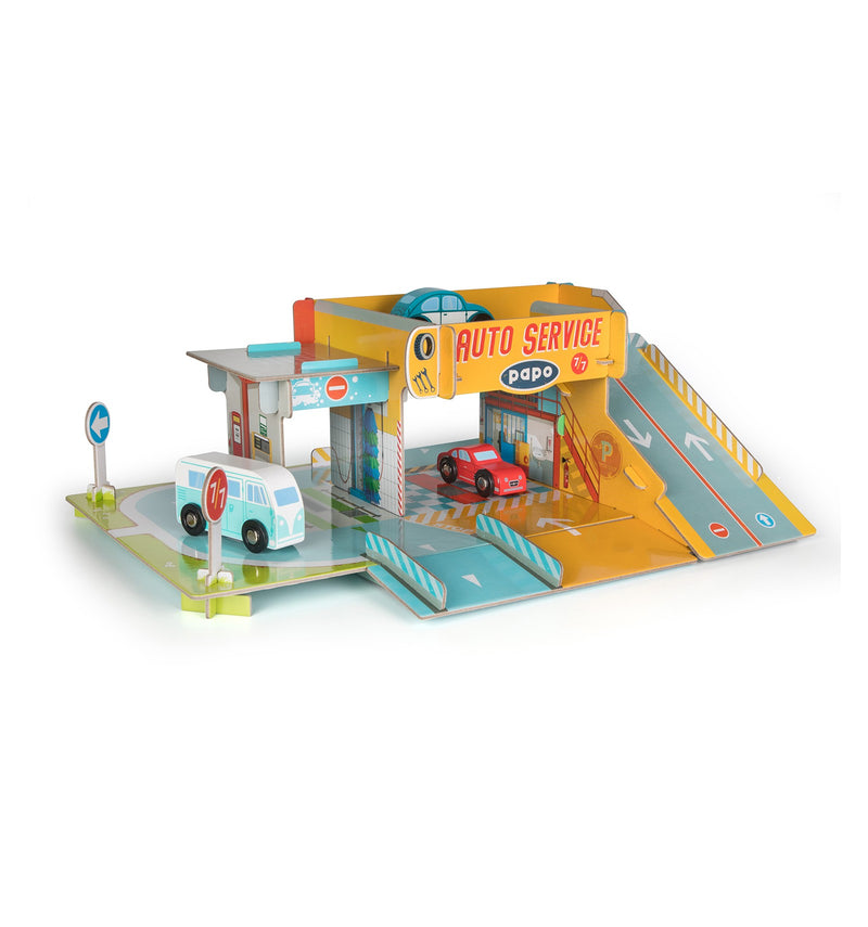 Garage - Puzzle e Playset per macchine giocattolo (+3 anni) – cgEdù -  Centro Gioco Educativo